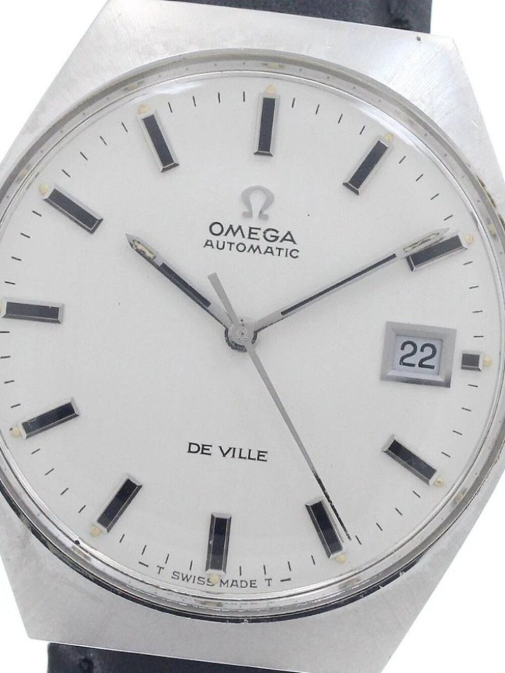 OMEGA De Ville 166.051 Date Silver Dial Automatic Men's Watch_961228